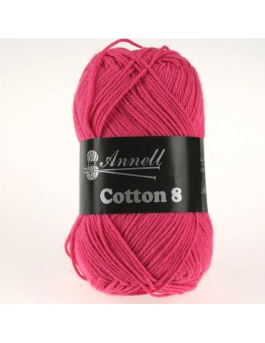 Cotton 8 - Pelote N°77 Rose indien