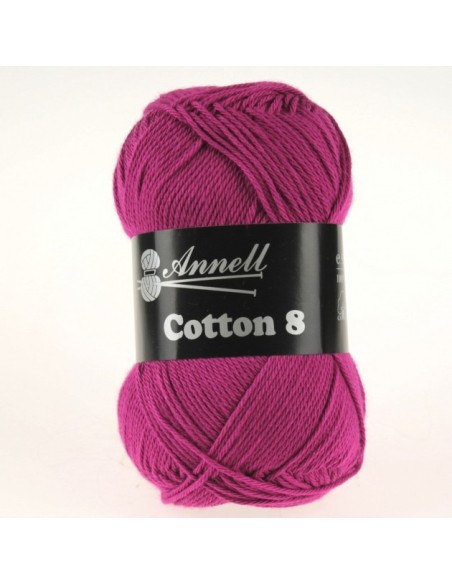 Cotton 8 - Pelote N°80 Cyclamen