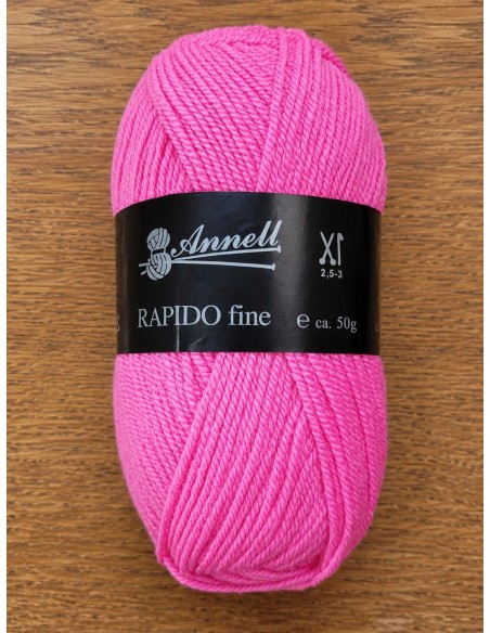 Rapido fine  8277 - Pelote rose vif