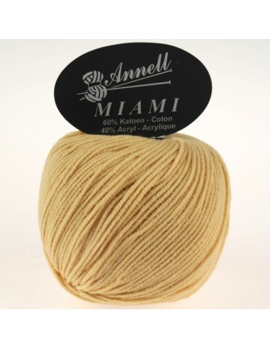 Miami 8915 - Pelote 60% Coton - Champagne
