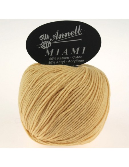 Miami 8915 - Pelote 60% Coton - Champagne