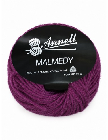 Malmedy N°2553 - Pelote 100% Laine - Violet