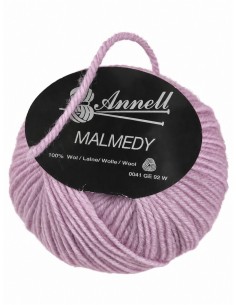 Malmedy N°2554 - Pelote 100% Laine vierge - Parme clair