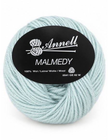 Malmedy N°2522 - Pelote 100% Laine vierge - Vert d'eau