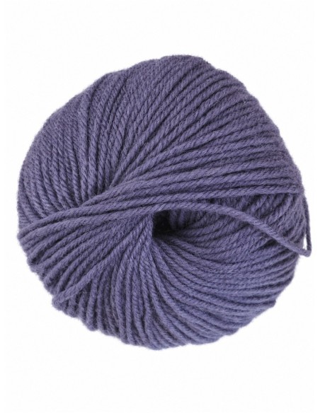 Malmedy N°2550 - Pelote 100% Laine vierge - Bleu violacé