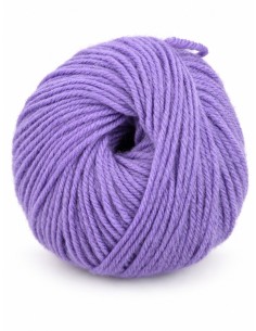 Malmedy N°2552 - Pelote 100% Laine vierge - Mauve 2