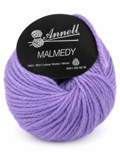 Malmedy N°2552 - Pelote 100% Laine vierge - Mauve