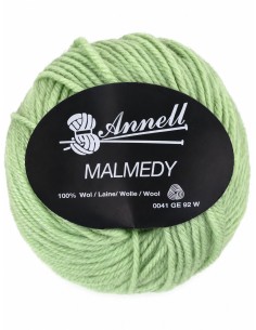 Malmedy N°2544 - Pelote 100% Laine vierge - Vert clair