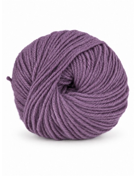 Malmedy N°2572 - Pelote 100% Laine vierge - Parme foncé