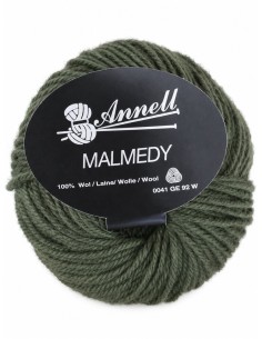 Malmedy N°2549 - Pelote 100% Laine vierge - Kaki