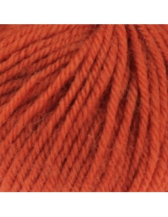 Malmedy N°2507 - Pelote 100% Laine vierge - Brique 2