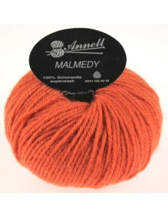 Malmedy N°2507 - Pelote 100% Laine vierge - Brique