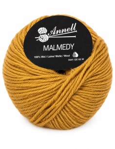Malmedy N°2506 - Pelote 100% Laine vierge - Ocre foncé