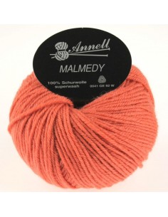 Malmedy N°2517 - Pelote 100% Laine vierge - Brique claire