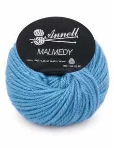 Malmedy N°2576 - Pelote 100% Laine vierge - Ciel foncé