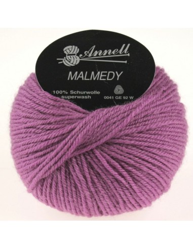 Malmedy N°2551 - Pelote 100% Laine vierge - Violine