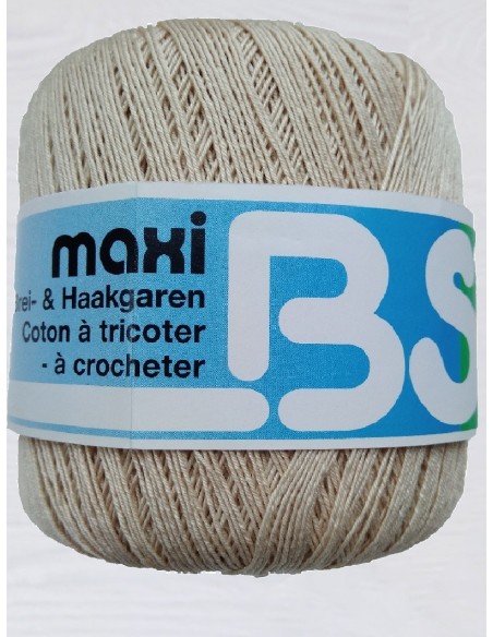 Coton MAXI BST 80 - Pack 10 Pelotes de 100g - Coton mercerisé