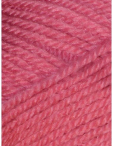 Bambi 12 - Pelote Acrylique - Rose Tyrien