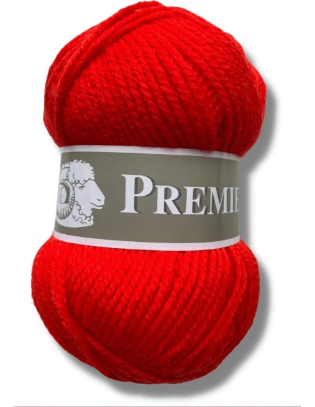 Première 44 - Pack 10 pelotes Rouge vif