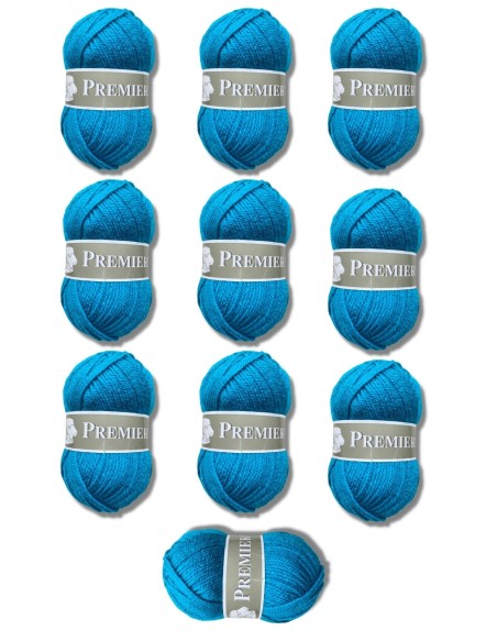 Première 47 - Pack 10 pelotes Turquoise