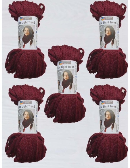 Pelote de fil à tricoter Laine Mélangée  50% Acrylique 30% Laine 20% Polyamide Poids : 50g Longueur : 148m Aiguilles : 3-4