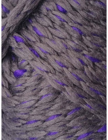 Pelote de fil à tricoter Laine Mélangée  50% Acrylique 30% Laine 20% Polyamide Poids : 50g Longueur : 148m Aiguilles : 3-4