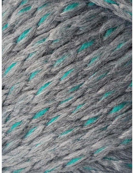 Pelote de fil à tricoter Laine Mélangée  50% Acrylique 30% Laine 20% Polyamide Poids : 50g Longueur : 148m Aiguilles : 3-4