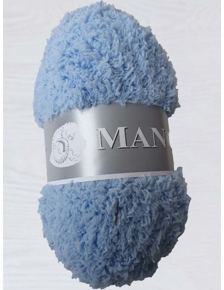 Pelote de fil à tricoter Laine Mélangée 37% Acrylique 33% Mohair 30% Polyamide Poids : 25g Longueur : 225m Aiguilles : 3,5