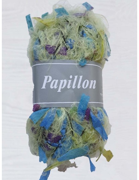 PAPILLON Pelote de fil à tricoter Polyamide 100% Polyamide Poids : 50g Longueur : 65m Aiguilles : 5-6