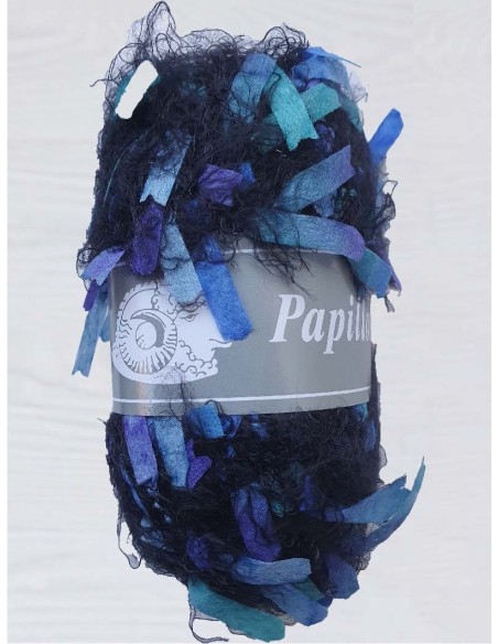 PAPILLON Pelote de fil à tricoter Polyamide 100% Polyamide Poids : 50g Longueur : 65m Aiguilles : 5-6