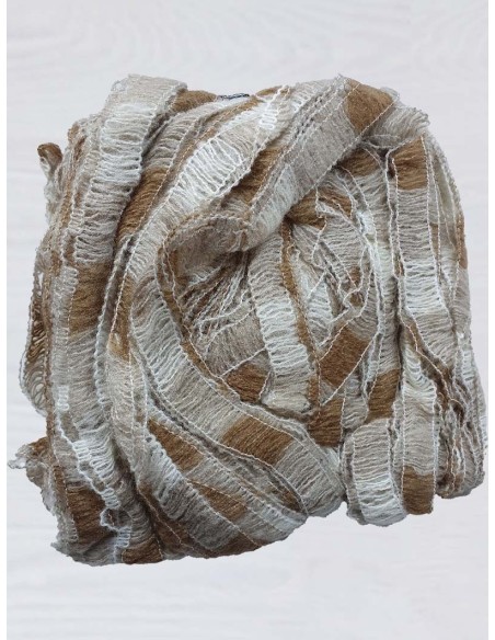 Pelote de fil à tricoter Laine Mélangée  50% Acrylique 30% Laine 20% Polyamide Poids : 50g Longueur : 148m Aiguilles : 3-4